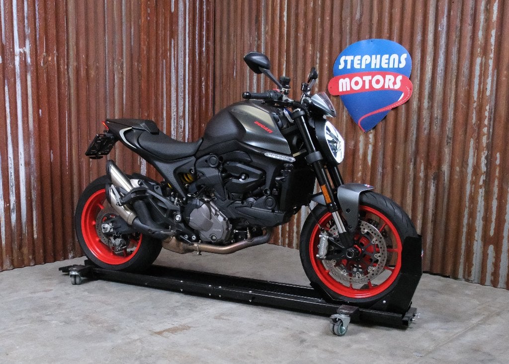 Ducati Monster 937 Aviator Gris, Permis Moto A, Entreprise, Occasion, Plus de 35 kW