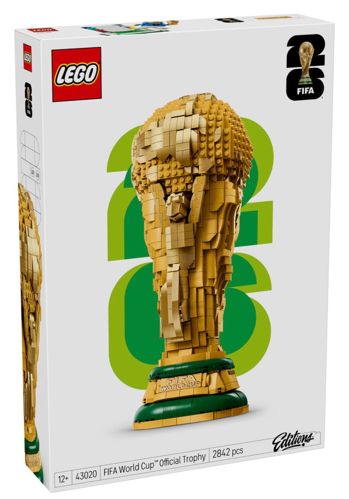 LEGO Editions Officiële FIFA World Cup trofee, Kinderen en Baby's, Speelgoed | Duplo en Lego, Lego, Nieuw, Ophalen of Verzenden