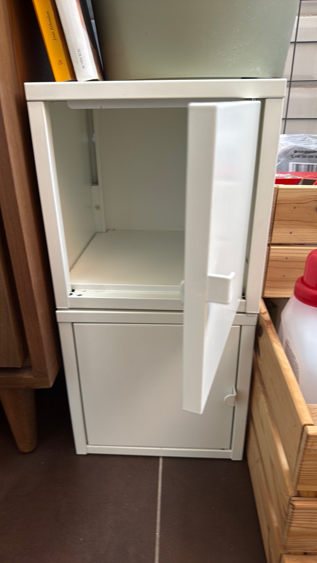 Ikea vintage -Casier metal carré  - Lixhult, Ophalen, Met ophangsysteem, Metaal, Nieuw