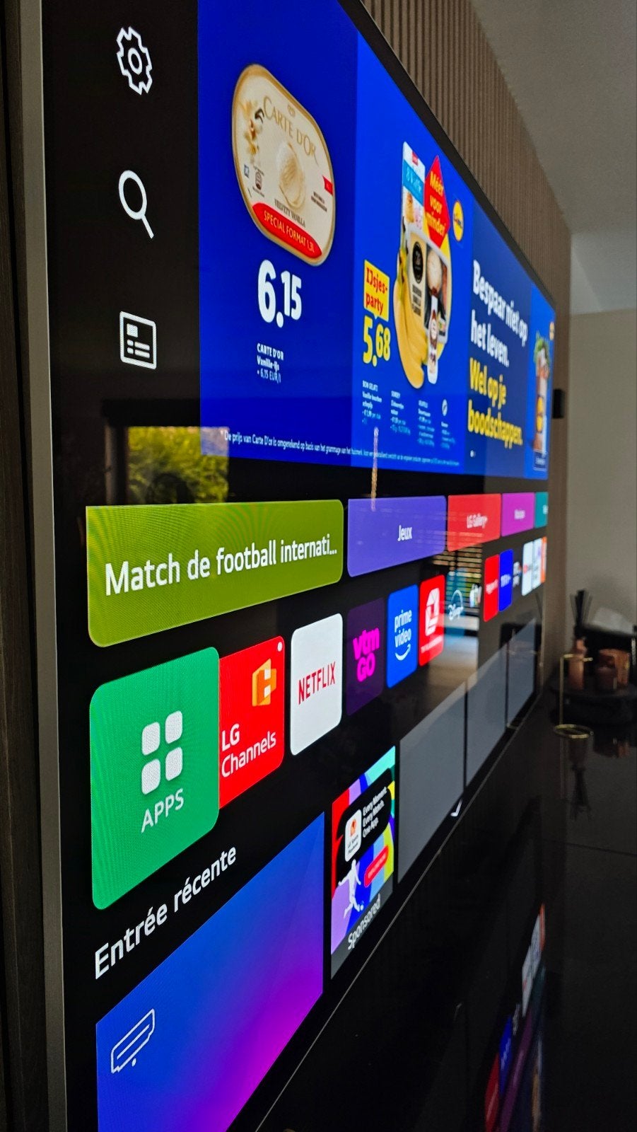 LG OLED 83" G4 (2025) – Garantie 5 ans acheté 6499€!!, Enlèvement