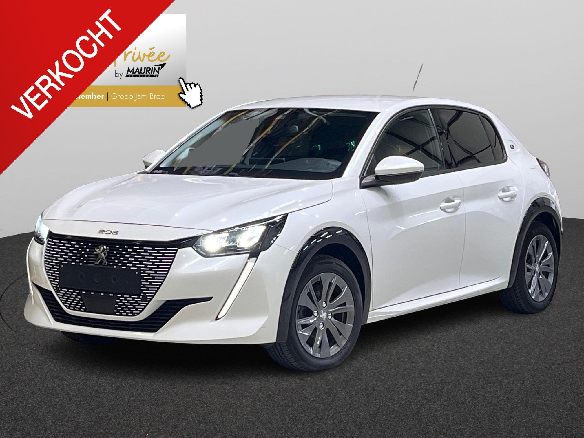 Peugeot 208 e-208, Automatische klimaatregeling, Stof, Gebruikt, 136 pk