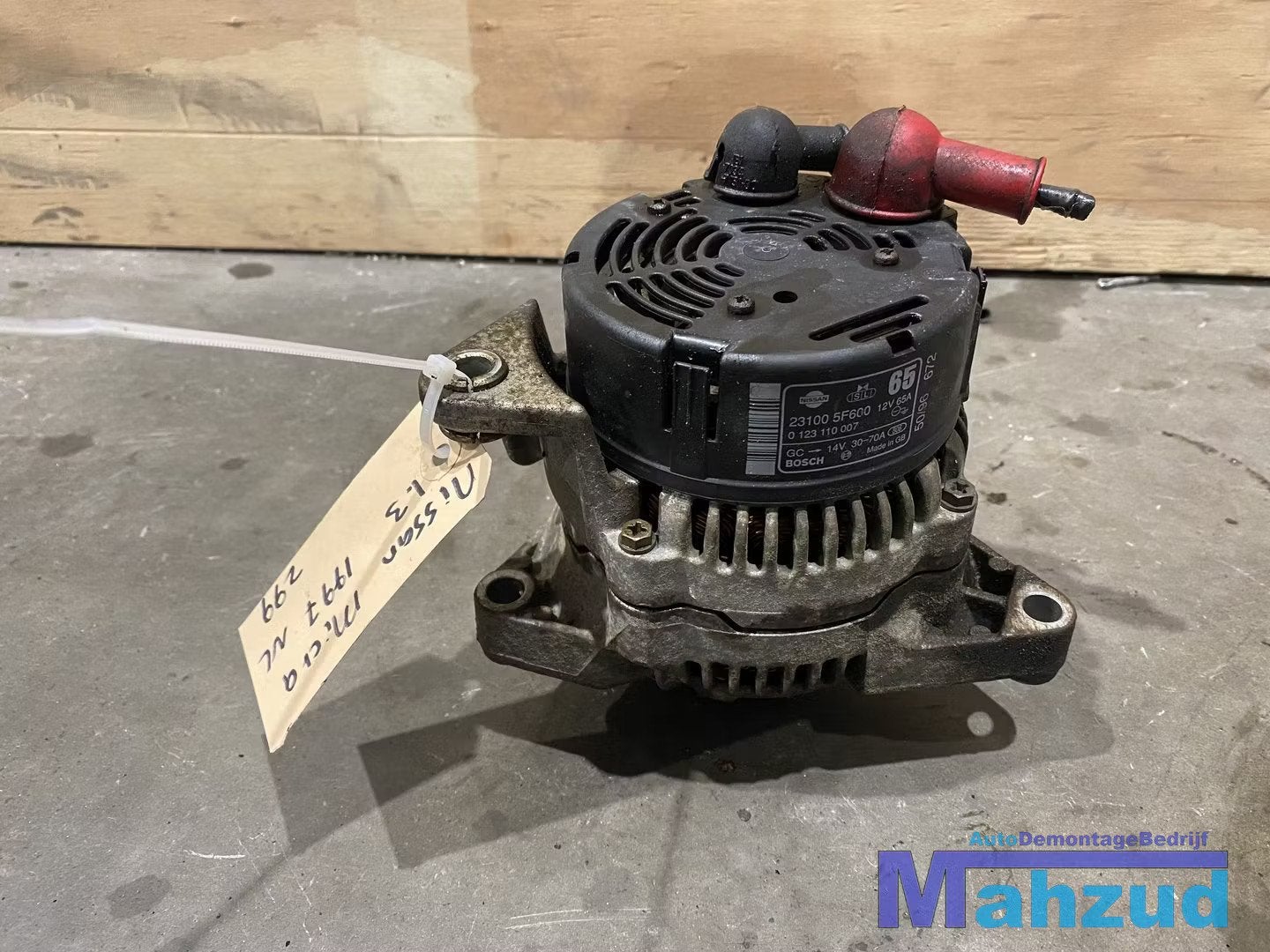 NISSAN MICRA 2 K11 Dynamo alternator 65A 231005F600, Auto-onderdelen, Motor en Toebehoren, Fabrikant BV, Gebruikt, Info@fabrikant.eu