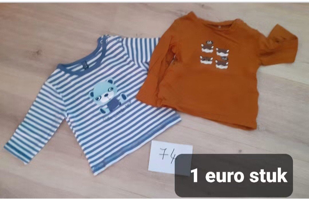 longsleeves maat 74., Kinderen en Baby's, Ophalen of Verzenden