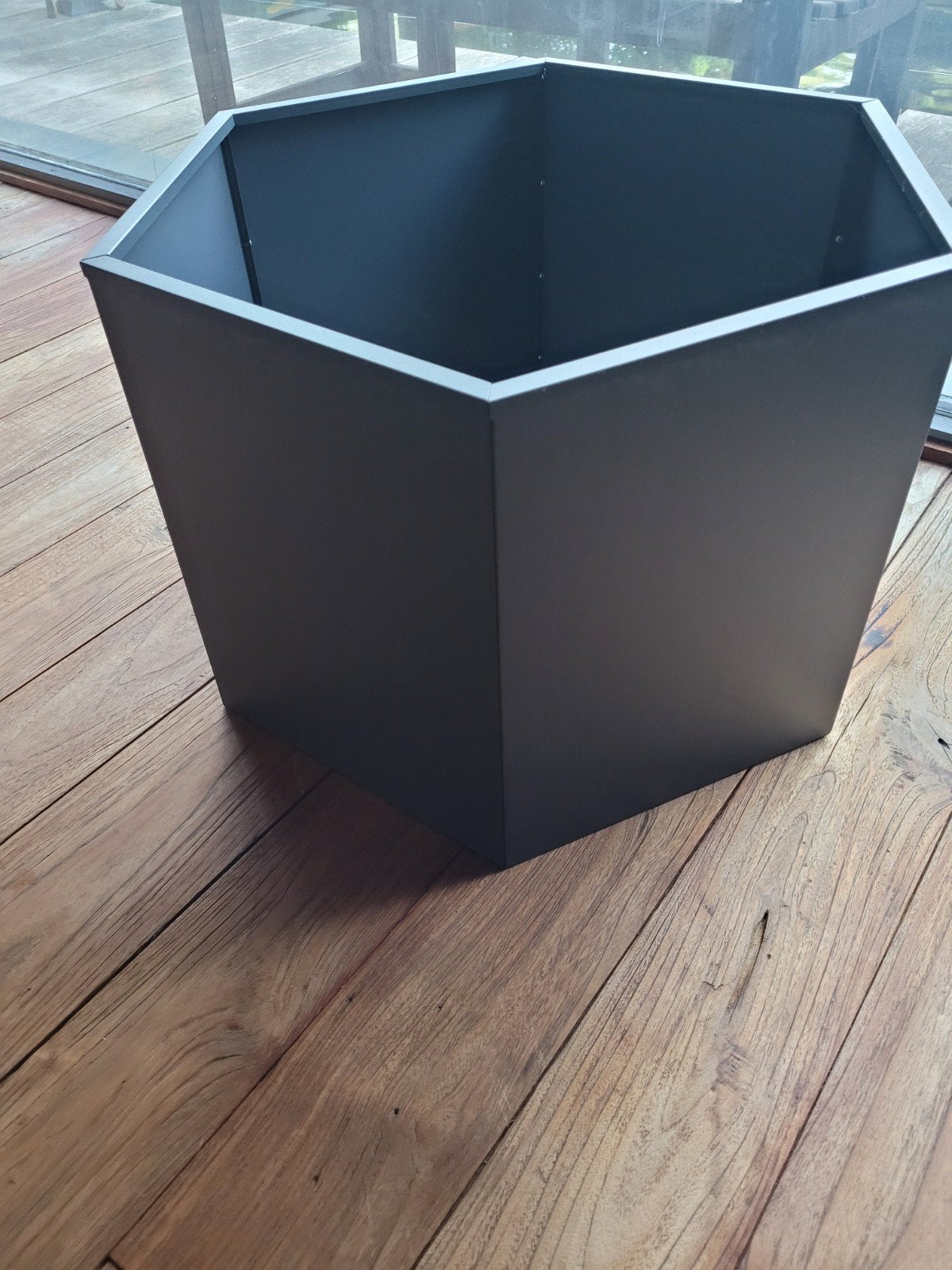 Boîte à fleurs hexagonale... 65 cm de diamètre, Enlèvement