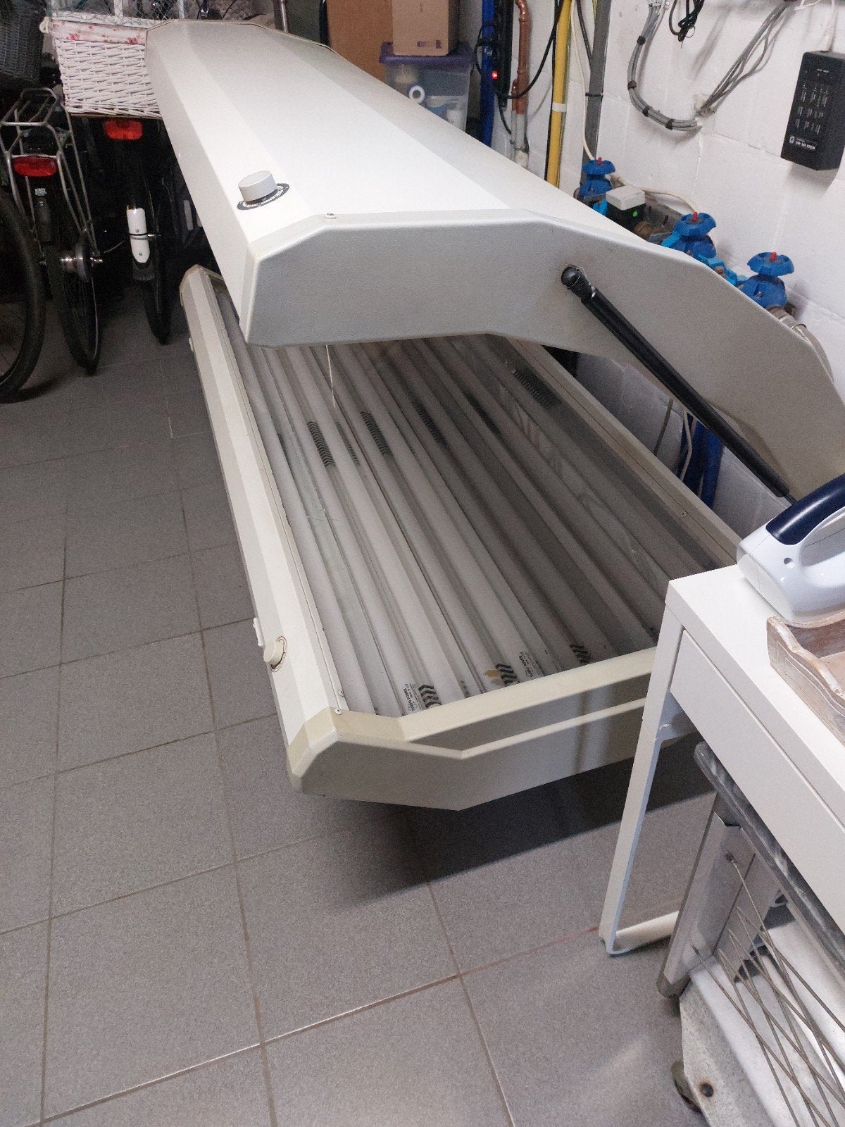 Zonnebank Hapro, Electroménager, Solarium, Banc solaire & Bronzage facial, Enlèvement