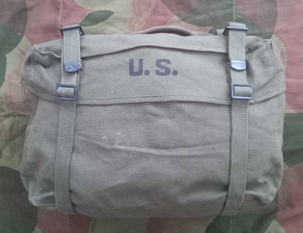 U.S. M1945 CARGO PACK - Door BUNC gebruikt in Korea, Ophalen of Verzenden