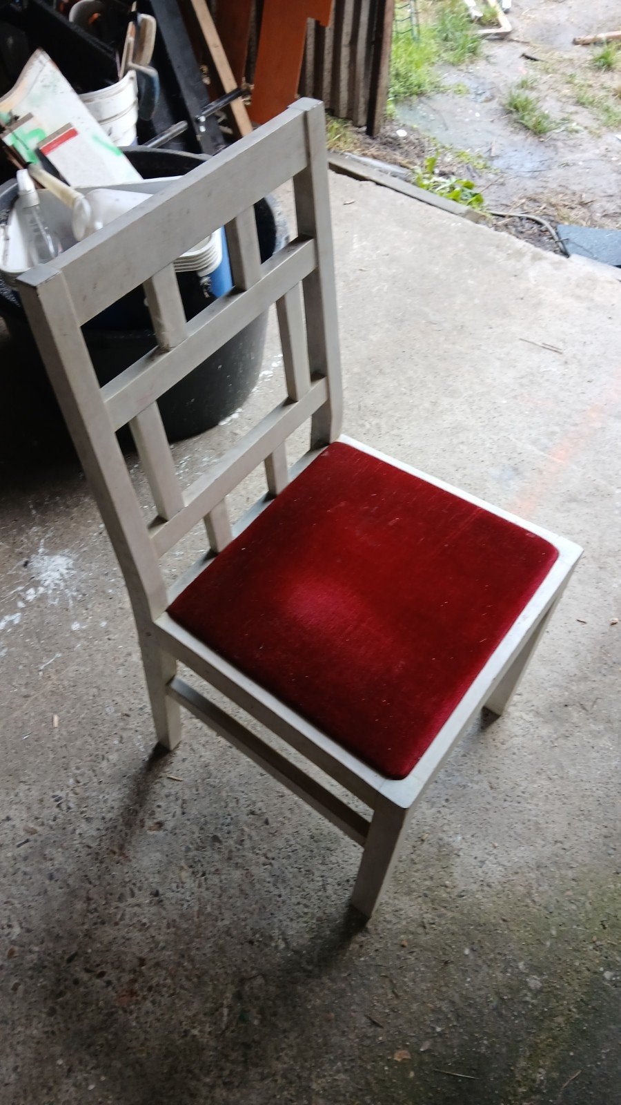 gratis 8  stoelen, Ophalen