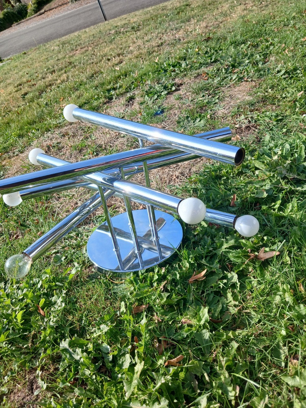 lustre Design Sciolari - Boulanger metal chrome, Enlèvement