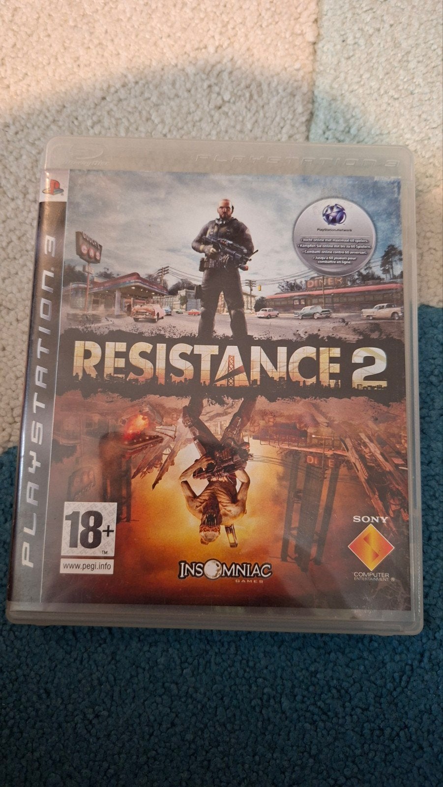 résistance ps3 2, Shooter, 2 joueurs, À partir de 18 ans, Comme neuf