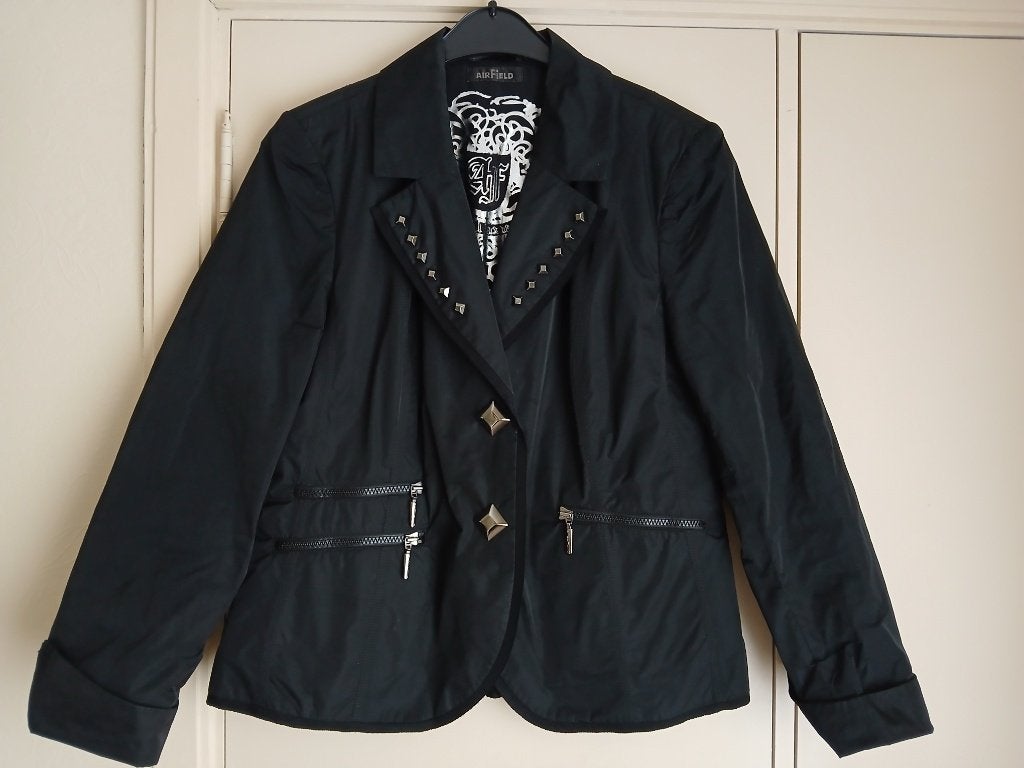 Airfield zwarte blazer dames maat 40, Kleding | Dames, Zwart, Zo goed als nieuw, Jasje, Airfield