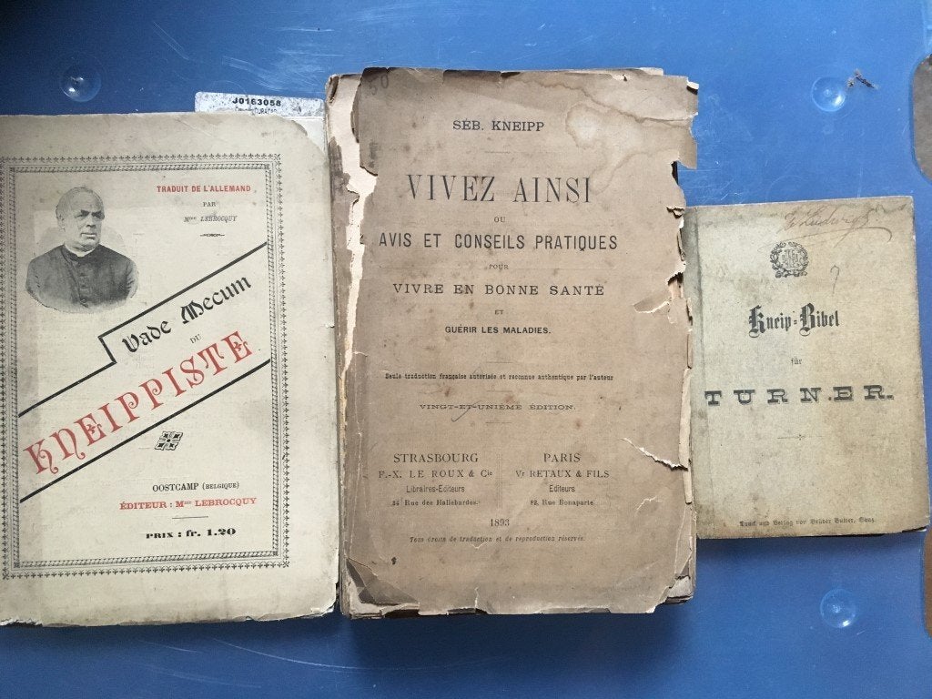 3 boeken Kneipp - gezondheid, Enlèvement ou Envoi