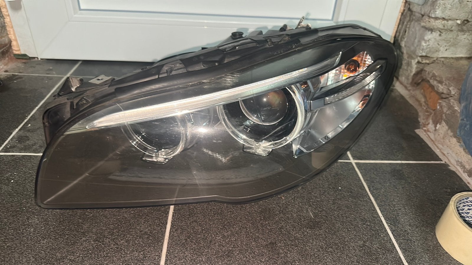 BMW 5 F10 F11 Left Headlight 7317131, Enlèvement ou Envoi, BMW