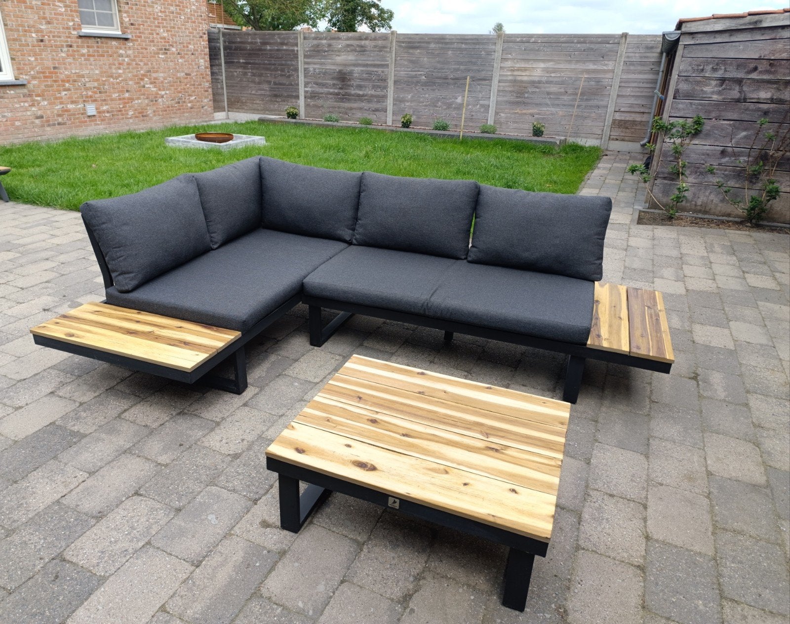 Loungeset 2,40 x 1,70m, Tuin en Terras, Ophalen, Loungeset