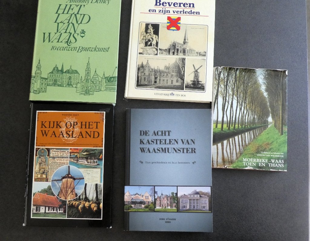 Reeks boeken Waasland - Beveren, Waasmunster,..., Enlèvement ou Envoi