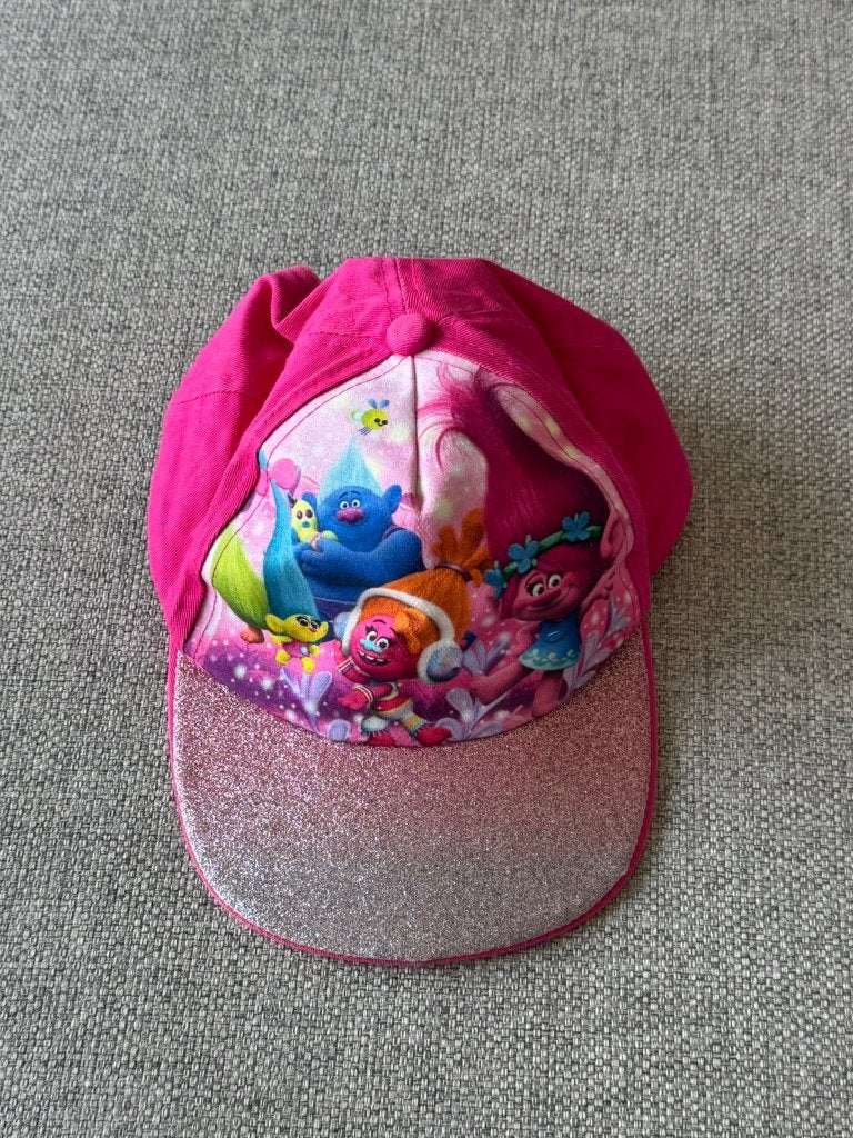 107. Petje Trolls ZGAN, Kinderen en Baby's, Kindermode-accessoires, Ophalen of Verzenden, Zo goed als nieuw