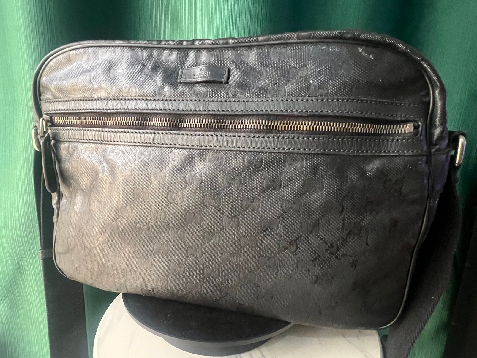 Gucci, Computers en Software, Gebruikt, Verzenden, Schouderband, Zwart