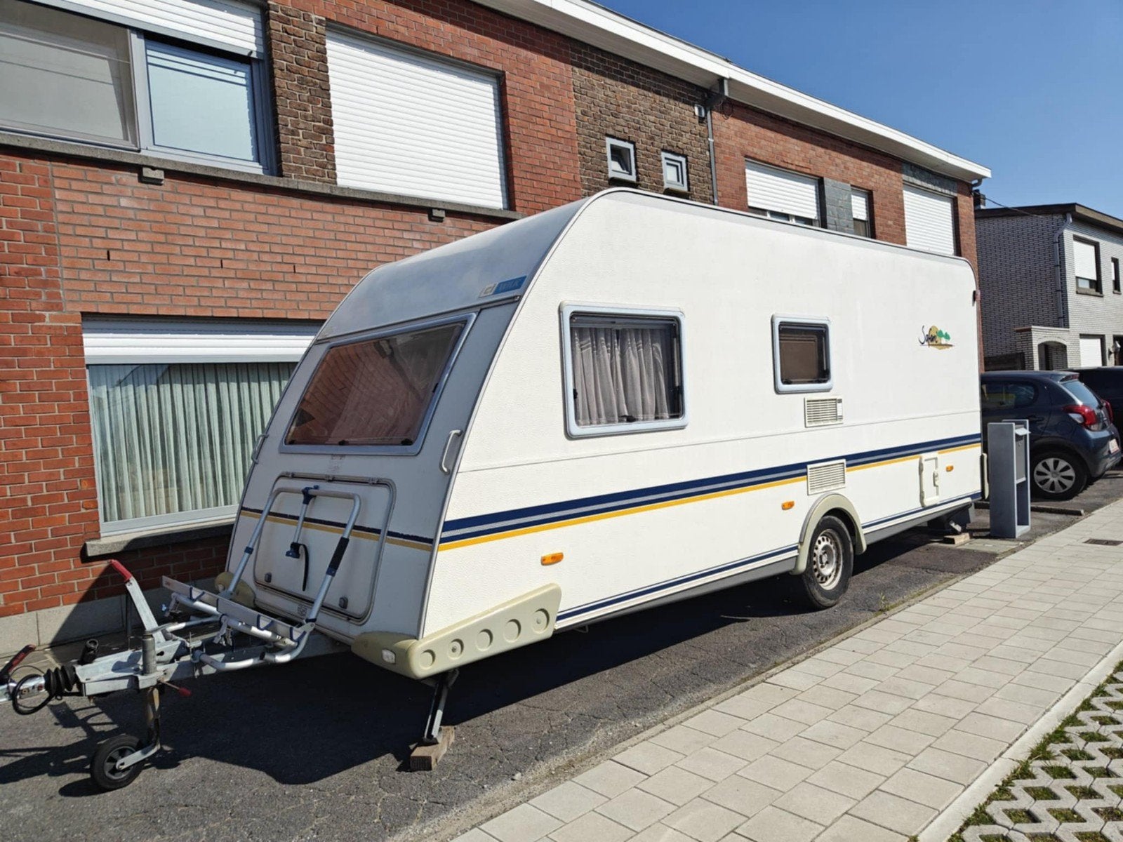 Caravan merk Wilk, Caravans en Kamperen, Caravans, Particulier, Wilk, Stapelbed, Ophalen