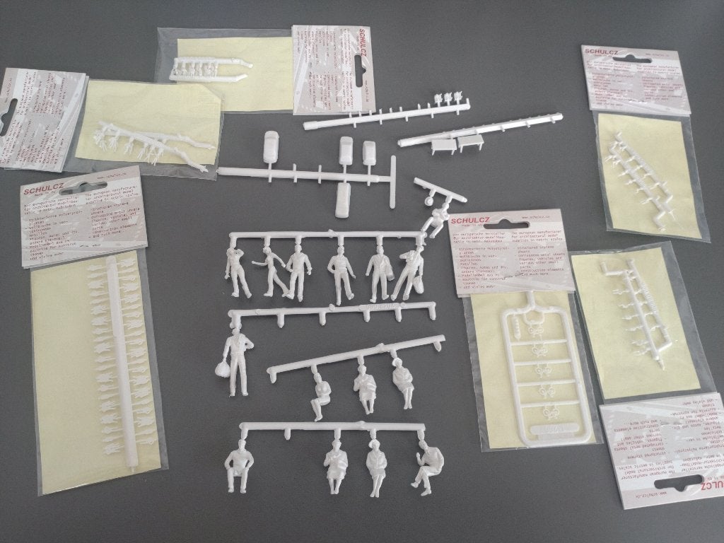 Maquette materiaal figuurtjes, Hobby en Vrije tijd, Ophalen, Overige thema's, Overige typen, Zo goed als nieuw