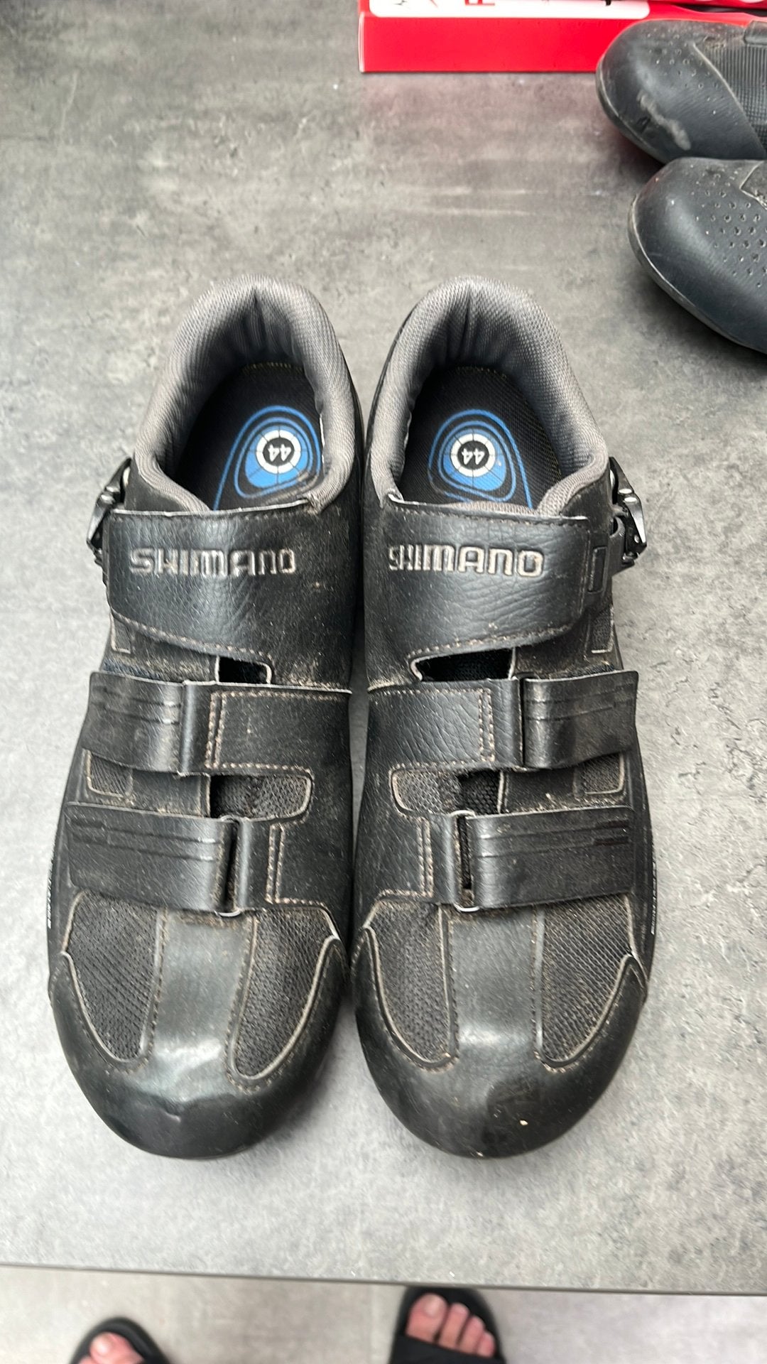 Koersschoenen, Sport en Fitness, Wielrennen, Ophalen, Gebruikt, Schoenen
