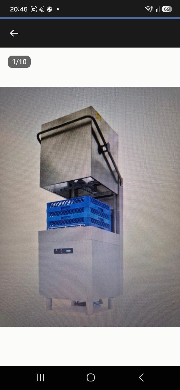 doorschuifafwasmachine HQ2000, Ophalen