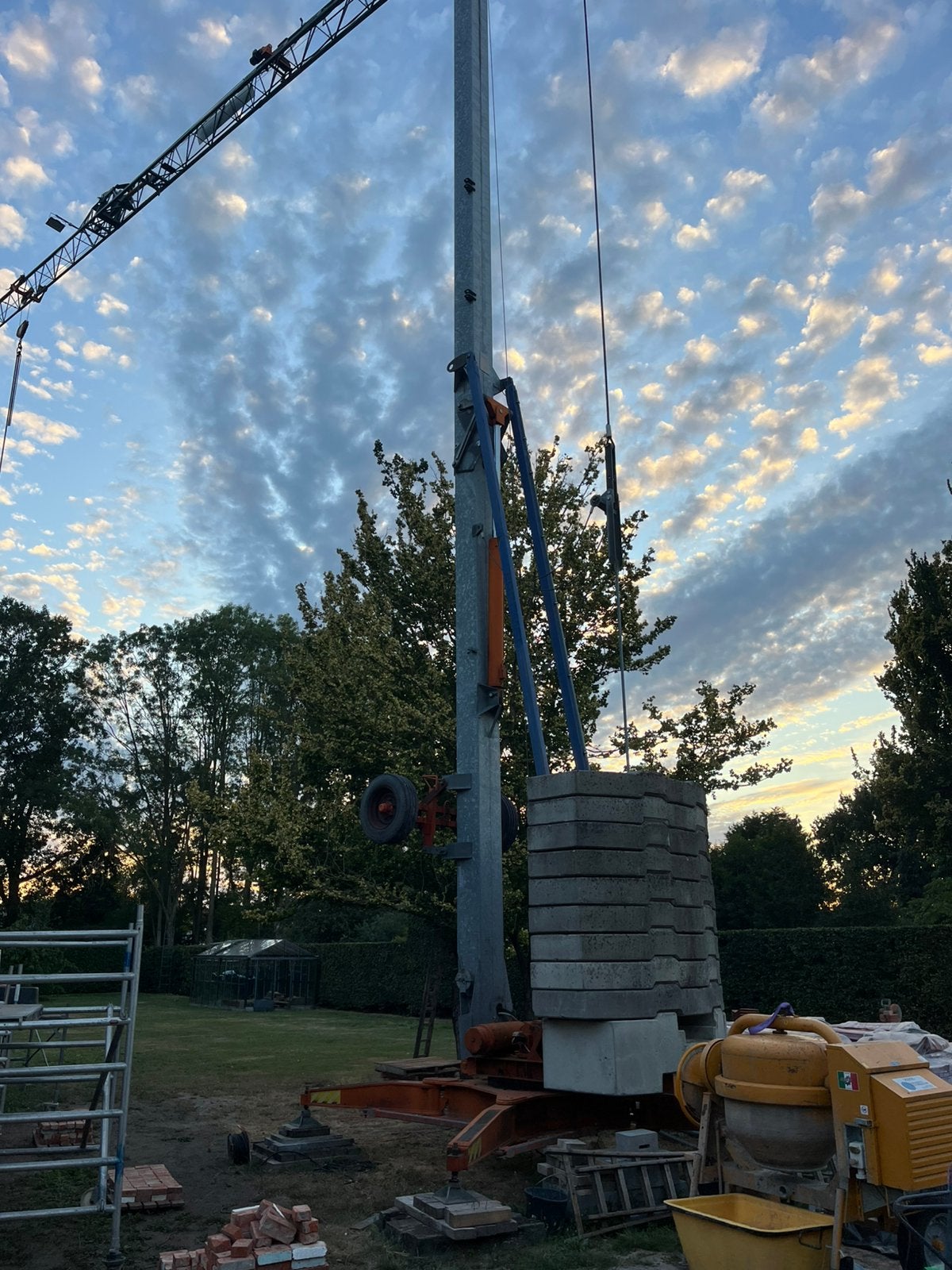 Arcomet A24 bouwkraan, Ophalen of Verzenden, Kraan