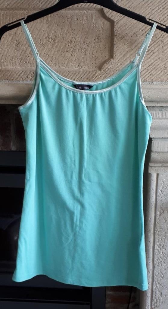 Sora by JBC - topje - groen - maat L - € 1.00, Verzenden, Maat 42/44 (L), Sora by Jbc, Zonder mouw