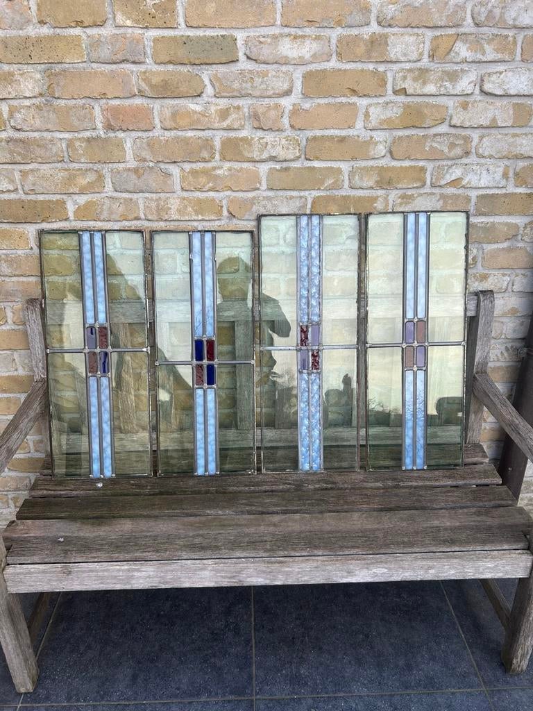 Glas in lood, Antiek en Kunst, Ophalen