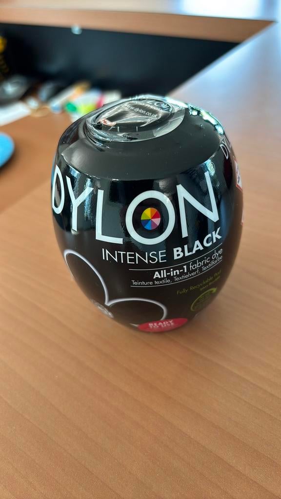 Textielverf zwart, Enlèvement ou Envoi, Neuf, Noir