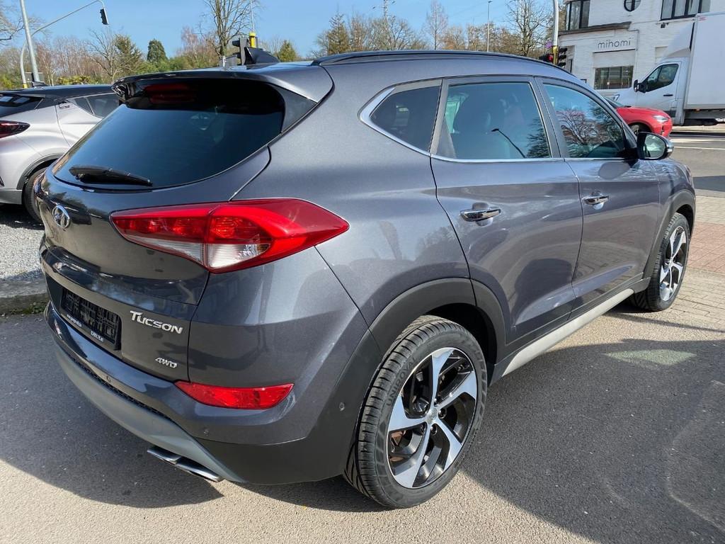 Hyundai Tucson EXECUTIVE 4WD (année de construction 2017), Autos, Hyundai, Argent ou Gris, Achat, Euro 6, Entreprise