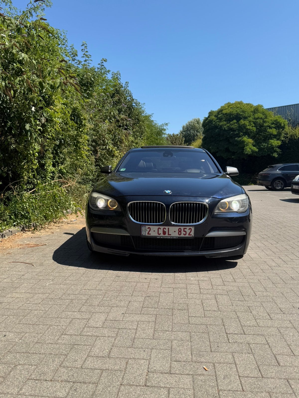 Bmw 740d 3.0 diesel, Autos, BMW, Entreprise, Série 7, Climatisation automatique, Diesel, Automatique, Bleu, Bleu, Cuir, Enlèvement