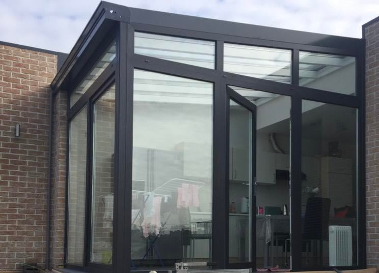 Veranda pvc/ Orangerie, Jardin & Terrasse, Verrières, Enlèvement, Utilisé, Véranda