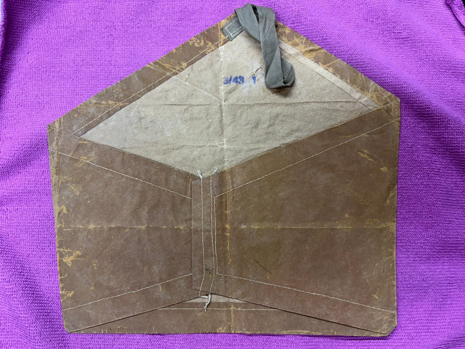 British / US WW2 (Airborne) Gas Brassard 3/43, Enlèvement ou Envoi