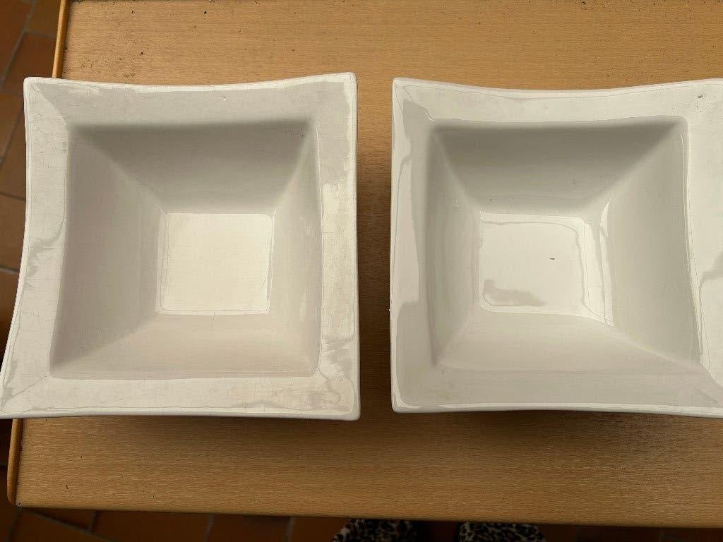 2 Prachtige schalen, Ophalen, Zo goed als nieuw, Vierkant, Schaal