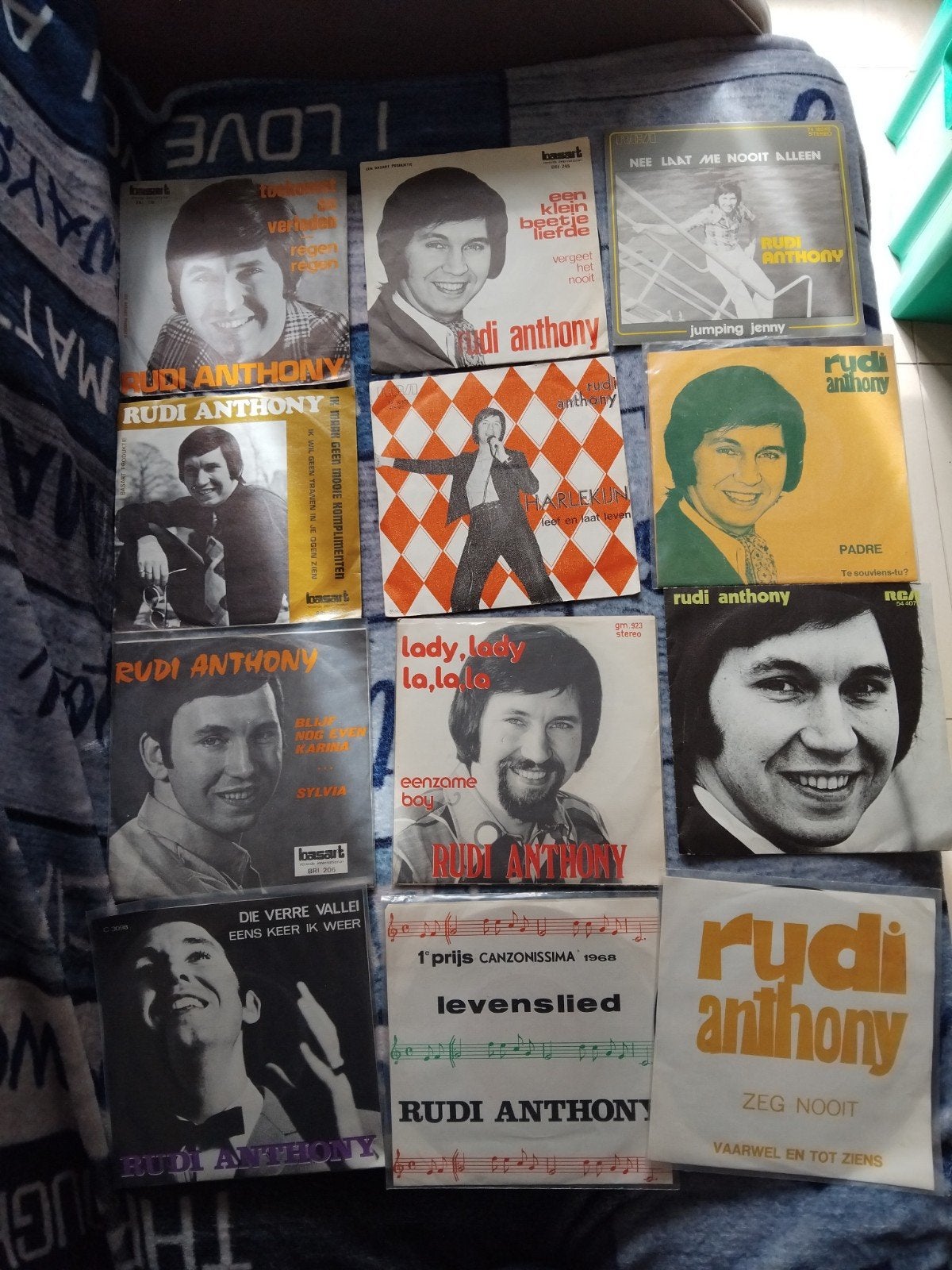 lot Rudi Anthony, Cd's en Dvd's, Vinyl | Nederlandstalig, Ophalen of Verzenden