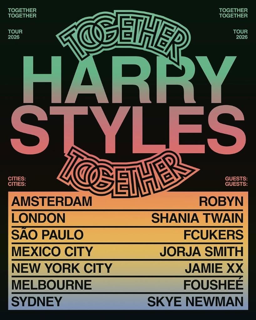Harry styles - zitplaatsen - 2 tickets, Deux personnes, Mai