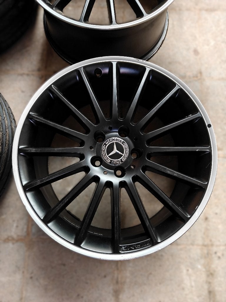 Originele Mercedes C63 AMG performance velgen, Auto-onderdelen, Banden en Velgen, Gebruikt, 255 mm, Velg(en), Personenwagen