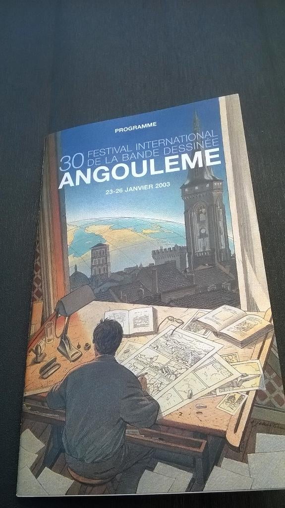 Programma 30ste festival van Angoulème – François Schuiten, Boeken, Eén stripboek, Ophalen of Verzenden, Zo goed als nieuw, Schuiten - Peeters