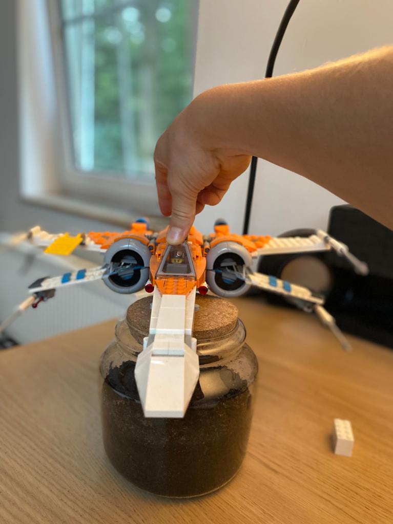 Poe Dameron’s x-wing fighter, Ophalen, Inclusief minifiguren, Lego, Zo goed als nieuw