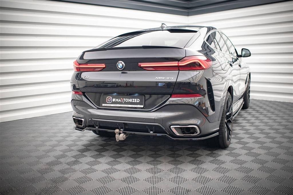 Maxton Design Bmw X6 M Pack G06 Spoiler Rear Diffuser V3, Envoi