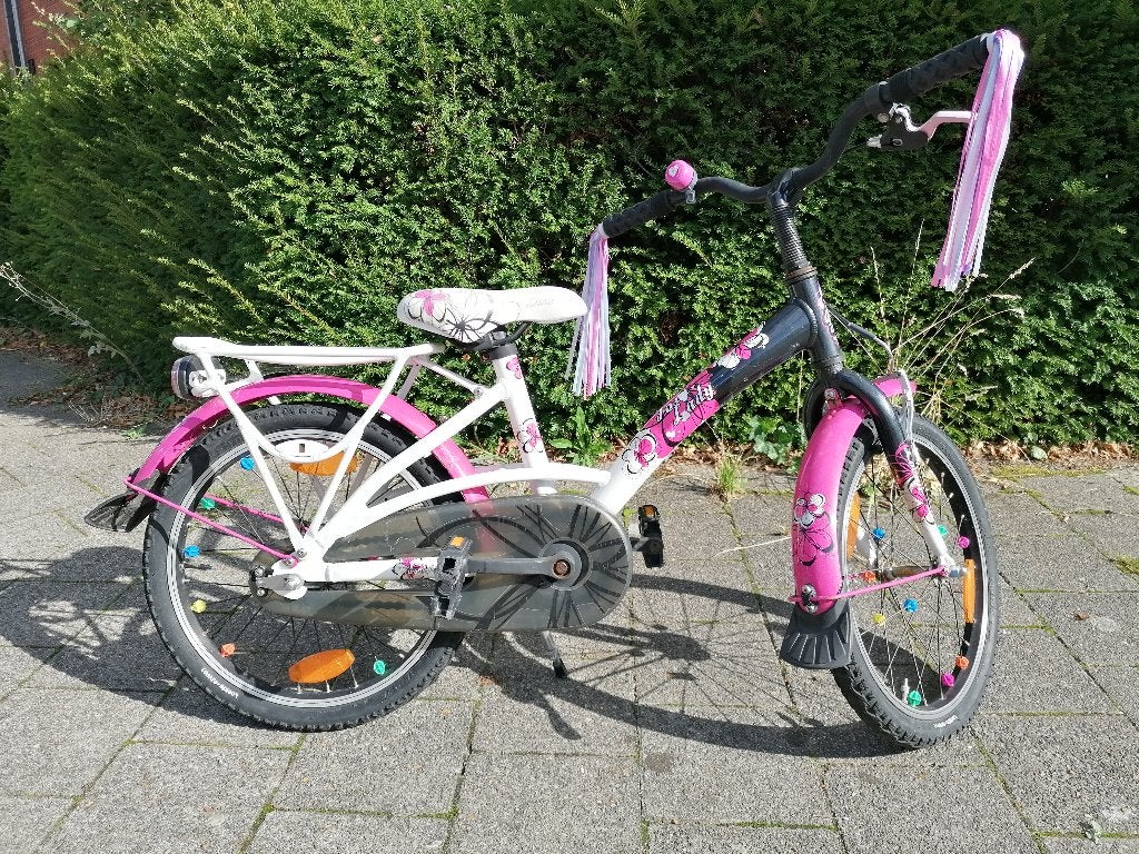 Kinderfiets 18inch, Vélos & Vélomoteurs, Loekie, Frein à rétropédalage, 18 pouces, Comme neuf