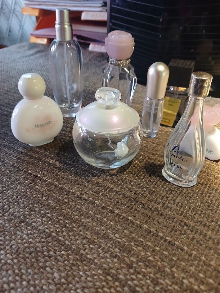 Lege mini parfumflesjes, Ophalen, Gebruikt