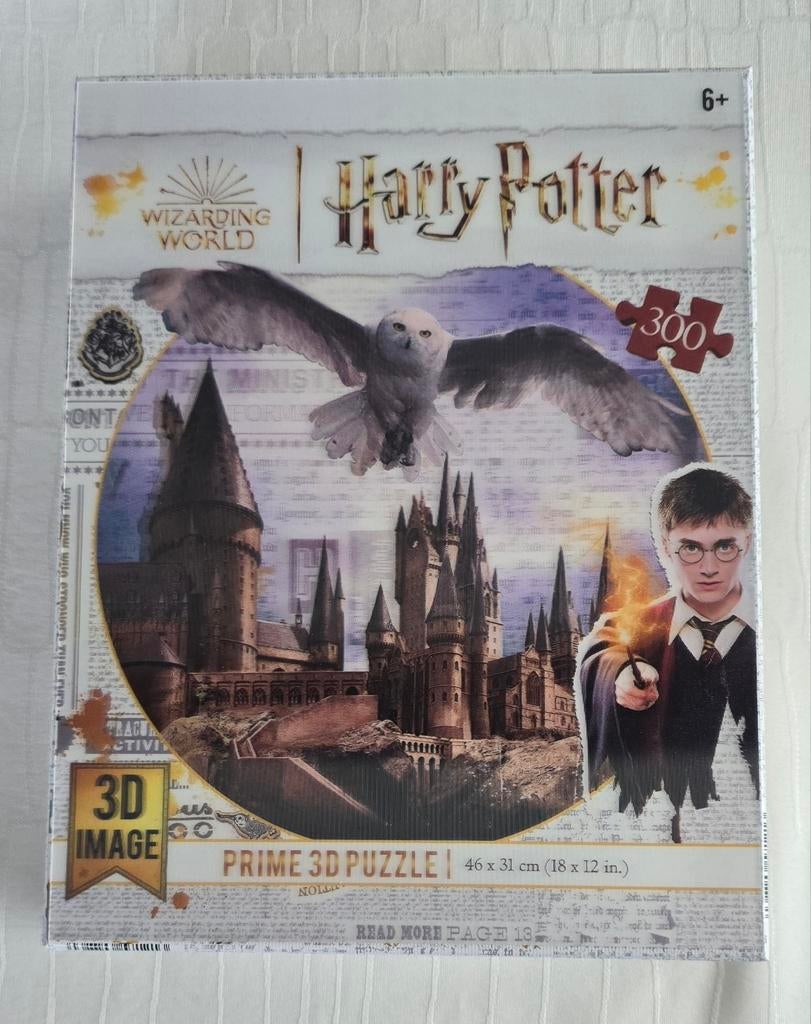 3D puzzel Harry Potter, Hobby en Vrije tijd, Ophalen of Verzenden, Minder dan 500 stukjes, Zo goed als nieuw, Legpuzzel