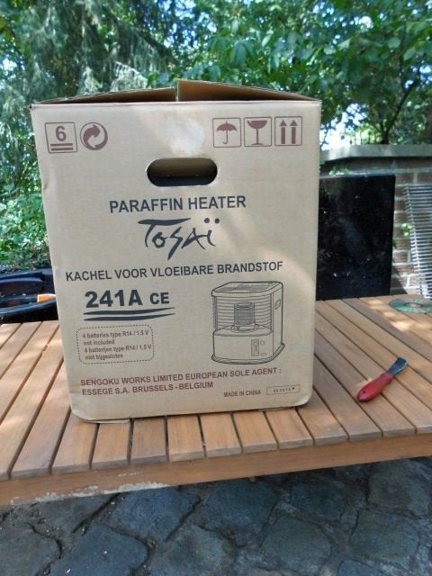 petroleum straal kachel tosai, 30 tot 80 cm, Minder dan 60 cm, Ophalen of Verzenden, 800 watt of meer