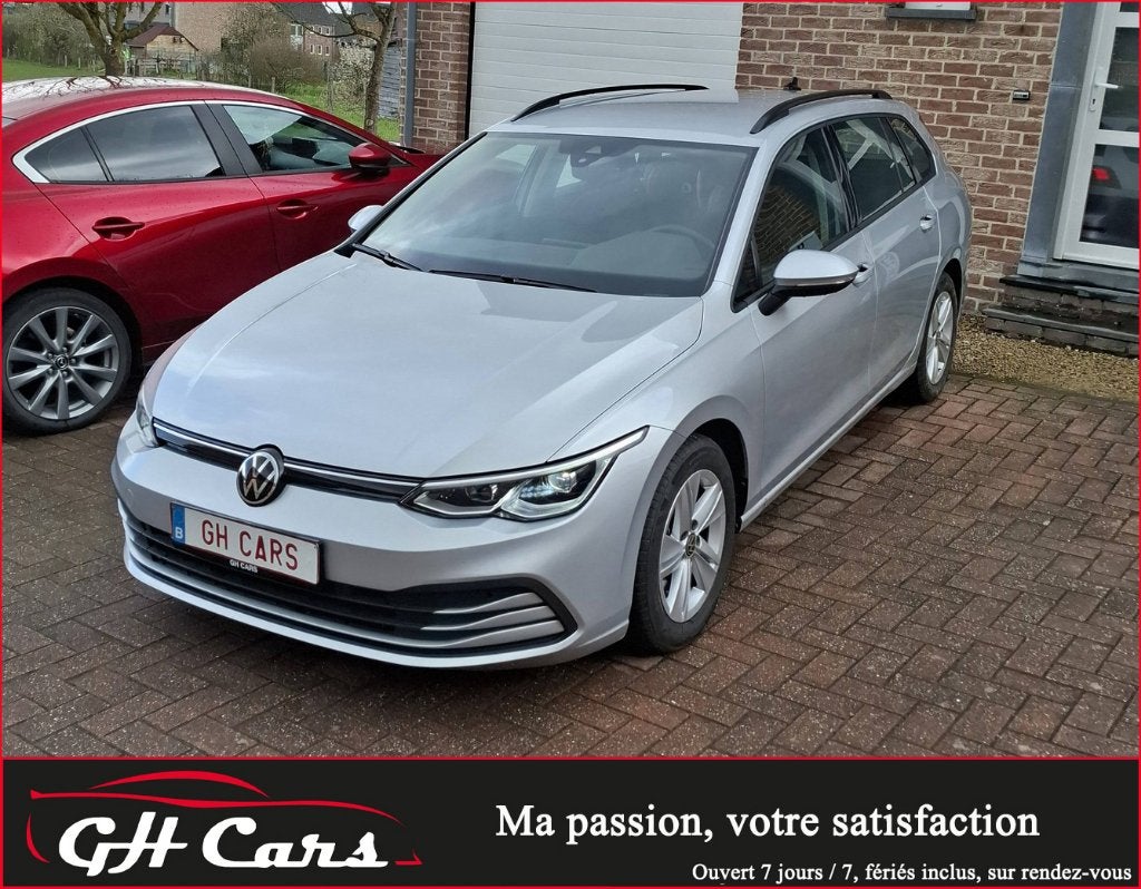 2023 Vw Golf 8 SW break automatique Gps Sièges chauffants, Stof, https://public.car-pass.be/vhr/8275fa46-2266-41fa-b750-289c27390851