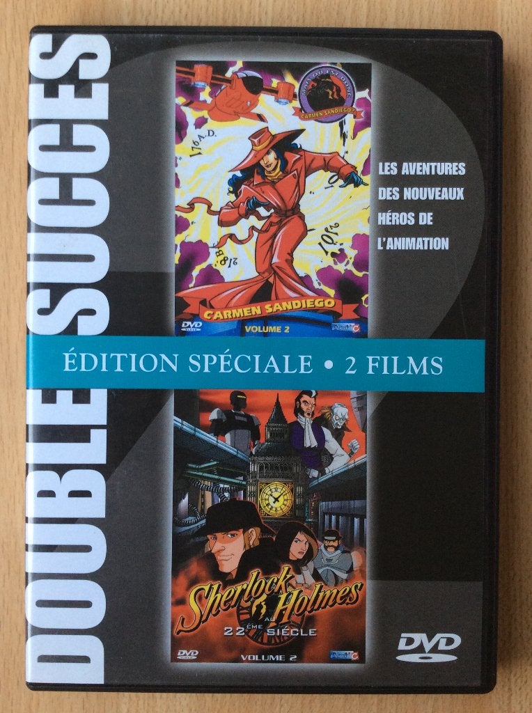 CARMEN SANDIEGO - SHERLOCK HOLMES., CD & DVD, Enlèvement ou Envoi, Comme neuf, Dessin animé