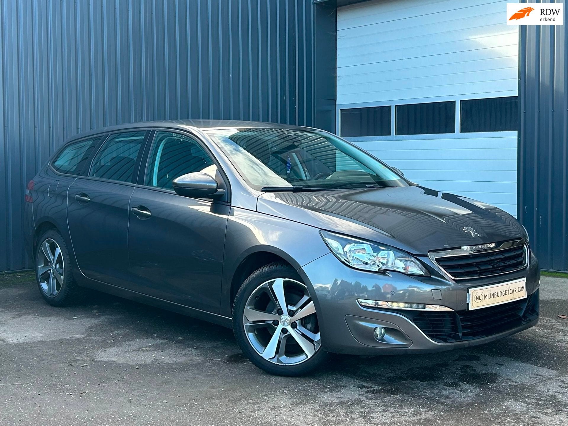Peugeot 308 SW 2016 Airco 1.2 Benzine Onderhoudsboekje!, Argent ou Gris, Achat, Euro 6, Entreprise