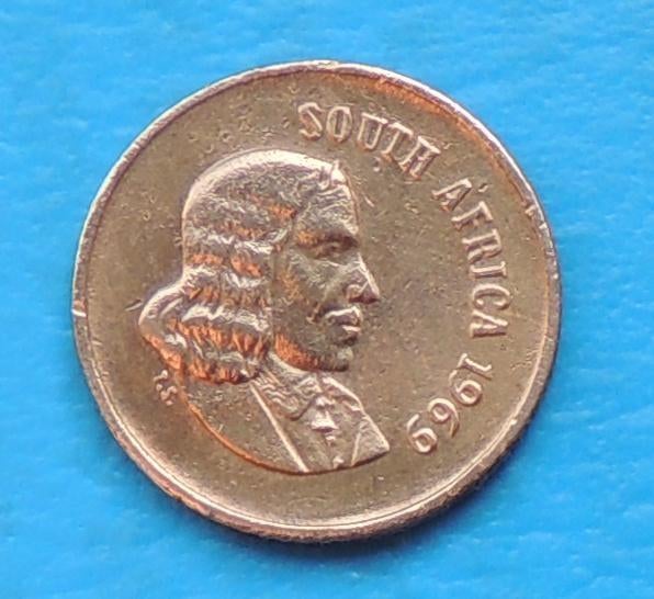 1969  1 cent South Africa, Timbres & Monnaies, Monnaies | Afrique, Envoi, Afrique du Sud, Monnaie en vrac