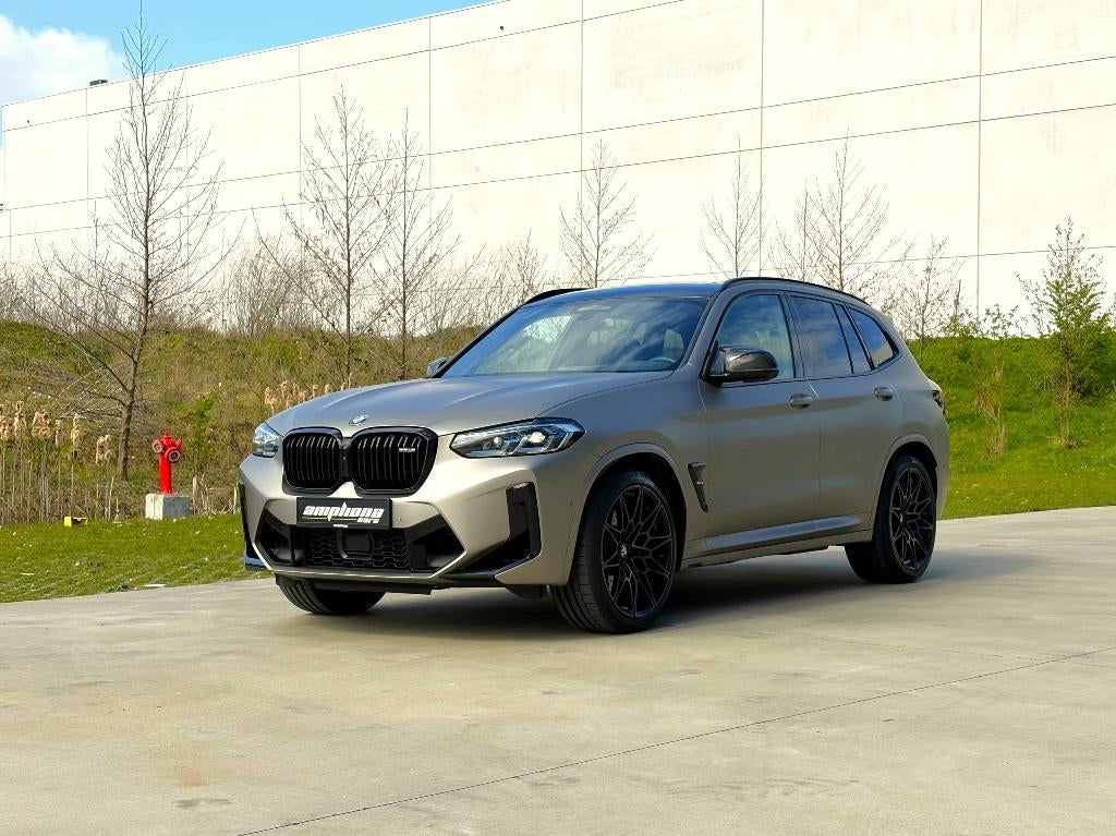 BMW X3M Competition  ///M wrapped in mat champagne quartz, Auto's, 375 kW, Leder, 5 zetels, 2998 cc