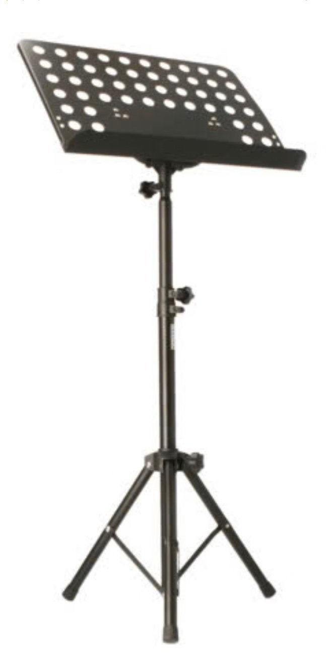 Muziekstandaard, Musique & Instruments, Pieds, Enlèvement, Comme neuf, Pied