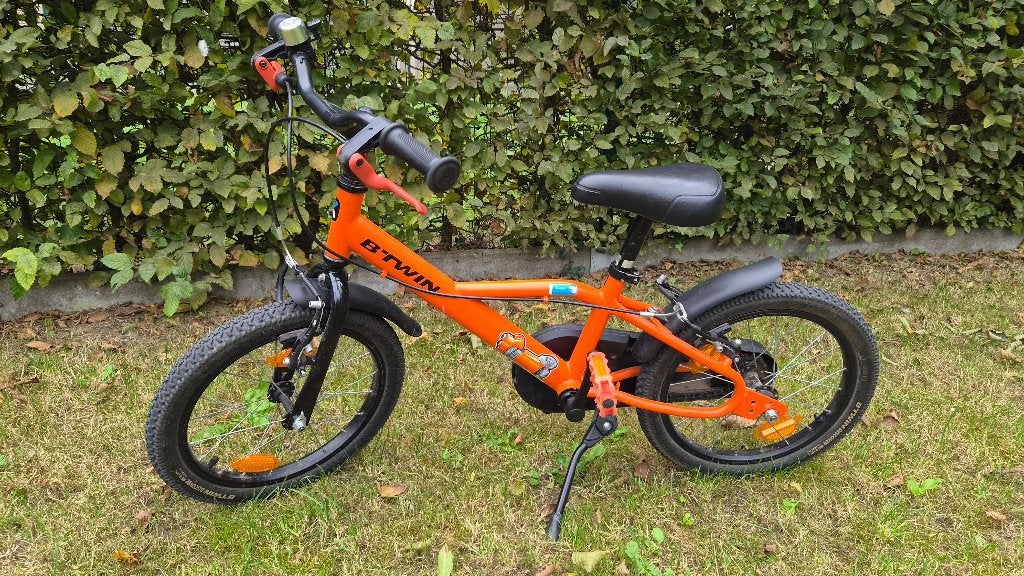 Jongensfiets 16 INCH 4-6 JAAR 500 ROBOT B'TWIN, Fietsen en Brommers, Ophalen, Velgrem, Btwin Decathlon, 16 tot 20 inch